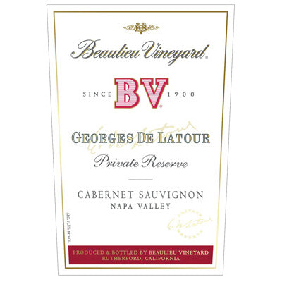 Beaulieu Vineyard Cabernet Sauvignon Georges de Latour Private Reserve